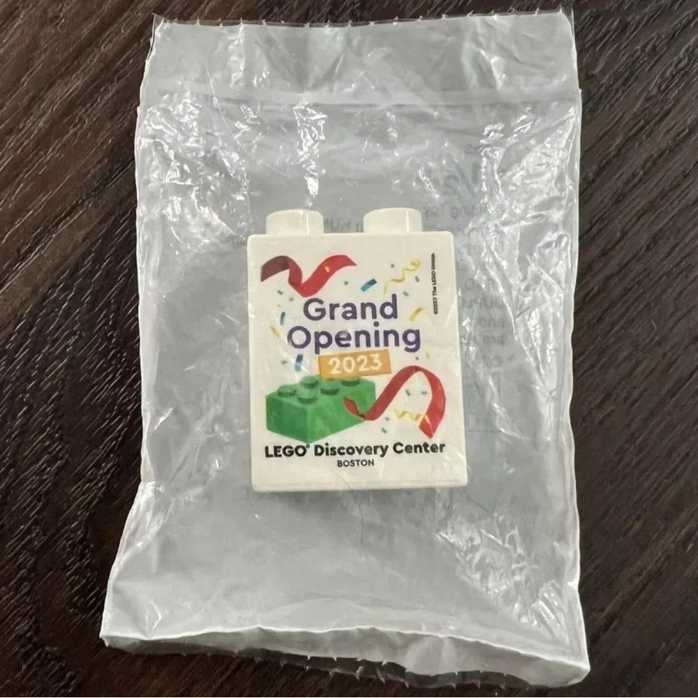 Lego Discovery Center BOSTON Grand Opening 2023 Commemorative Duplo Brick